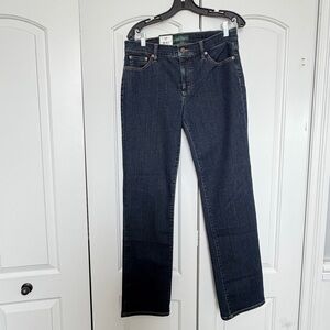 Ralph Lauren Women's Dark Indigo Straight Leg Jeans